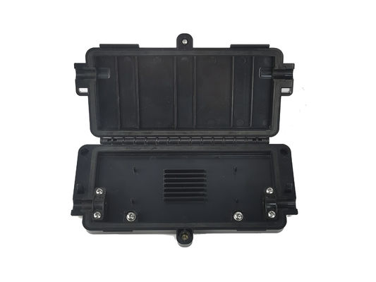 FRB-6A Fiber Optic Splicing Box 12 Cores 1in 1out Splice Closure Black IP65 Wall Mounted