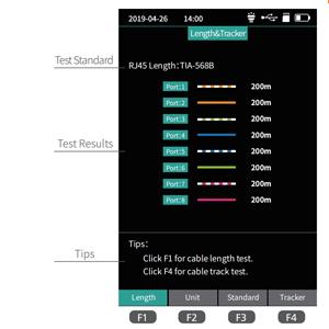 1310/1550nm SM Test Range 5m-60Km Mini OTDR 9 in 1 Tester con APC UPC SC/FC/ST/LC Adapter 5