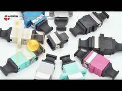 Fibra a fibra ottica OM4 dell'accoppiatore 12 dell'adattatore di MPO MTP per il sistema di rattoppatura di Data Center