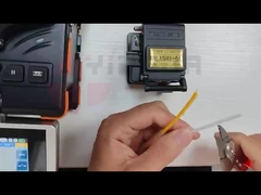 Splicer di fusione in fibra ottica per fibra singola, fibra a nastro, cavo a goccia, cordone a patch