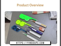 ST FC LC SC 2.5mm Connector in fibra ottica Penna pulitrice, One-Click Cleaner Pen 800 volte