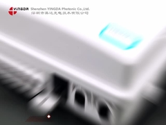 FDB0324 PC bianco SC Fibra ottica End Box ODB OSB 24 Port Hinge Design