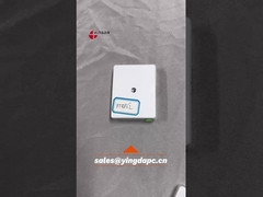 FTB86L SC LC Fibra ottica uscita per parete per cassetta di fusione in materiale ABS bianco per interni