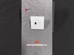 Fibra ottica presa di montaggio a parete con modulo SC e RJ45 CAT5E