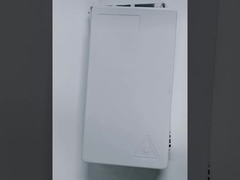 Cassa di terminazione in fibra ottica FTTH ABS Bianco 4fibers per cavi a goccia piatta all'interno