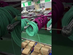 MPO 8 LC 3 MTP MPO Cable Patch Cord con trasmettitori ottici QSFP SR4