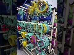 MPO APC Maschio verso FC APC Fan Out Cable Single Mode 12 Fibre per applicazioni ad alta densità