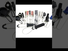 ODWAC-22 FTTH Flat Drop Cable Wire Tension Clamp per il kit di installazione del cavo di figura 8