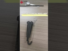 Kit di installazione di cavi pasticci Clampada di sospensione protettiva preformata per cavi ADSS