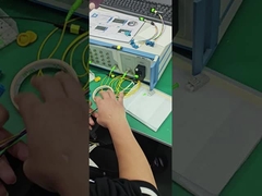 Cavo MTP MPO ad alta densità - Assemblaggi cavi Hydra LC a 12 fibre Connettori maschio con perni di guida