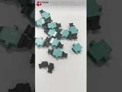 Adaptore MPO OM3 MM Adaptore ottico rapido a bassa perdita Auqa per il sistema di attracco del data center