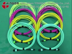 400G MPO Cable MPO to MPO Patch Cord Female OM3 16 Fibre tipo B 5M