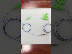 Prezzo di fabbrica FTTH sbilanciato 1*5 Mini Tipo PLC Splitter SC Connector Fibra ottica Telecom Power per