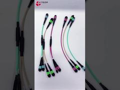YINGDA High Density MPO SM OM2 OM3 OM4 Fiber Optic Patch Cable per soluzioni di rete ad alte prestazioni