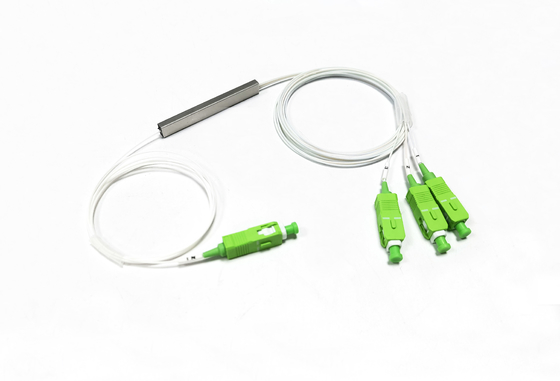comprare connettori monomodale 1260 - 1650 nanometro dello Sc APC del separatore ottico G657A dello SpA della fibra 1x3 fabbricazione online