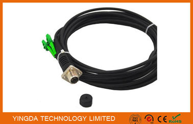 comprare Cavo ottico di LC di toppa di ODC dei centri a fibra ottica neri femminili del cavo 4 fabbricazione online