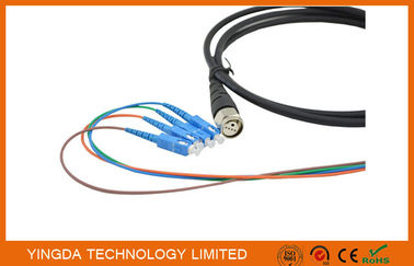 comprare Cavo di toppa a fibra ottica dei centri del maschio 4 della difesa ODC di FTTA LC impermeabile fabbricazione online
