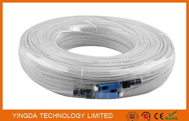comprare cavi della toppa della fibra di 150M nella guaina GJXFH del cablaggio interno LSZH del cavo di toppa della rete di FTTH fabbricazione online