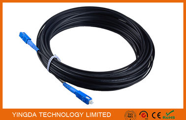 comprare Sc autosufficiente del cavo di toppa di FTTH - il nero FRP LSZH 20M del cavo flessibile della fibra dello Sc fabbricazione online