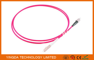 comprare LC/PC - rivestimento rosa misto a fibra ottica del saltatore OM4 50/125um LSZH 2M del cavo di toppa PC/di FC fabbricazione online