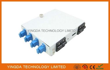 comprare I centri a fibra ottica dell'interno delle scatole di distribuzione della fibra dello Sc del metallo della scatola di termine 4 - 8 fabbricazione online