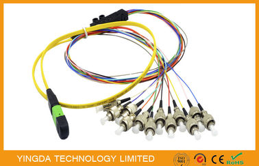 comprare Cavo del tronco della fibra del centro di FC 12, modo 0.9mm di 3M del nastro del cavo di MTP MPO singolo fabbricazione online