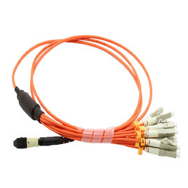 comprare LC Simplex MTP MPO Cavo OS19/125UM 12 fibre Cavo in bundle Confezione sottovuoto fabbricazione online