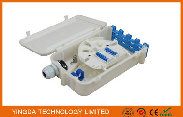 comprare Contenitore di giuntura a fibra ottica di plastica dello Sc dei porti della scatola 8 di termine di bianco FTTH dell'ABS del supporto della parete fabbricazione online