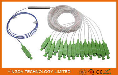 comprare Connettori passivi a fibra ottica dello Sc APC di singolo modo di GPON FTTH Mini Optical Splitter 1*16 900um fabbricazione online