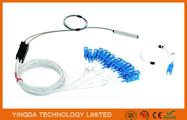 comprare Tampone stretto monomodale 0.9mm del separatore 1x4 dello SpA a fibra ottica di LSZH G657A fabbricazione online