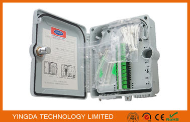 comprare Scatola ad alta resistenza di termine di fibra ottica di GPON 12, contenitore a fibra ottica di separatore con l'adattatore di SC/APC fabbricazione online