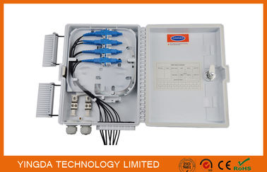 comprare 12 all'aperto svuotano la scatola di distribuzione a fibra ottica/scatola terminale di Ftth per l'adattatore ottico dello Sc del separatore 1x8 fabbricazione online