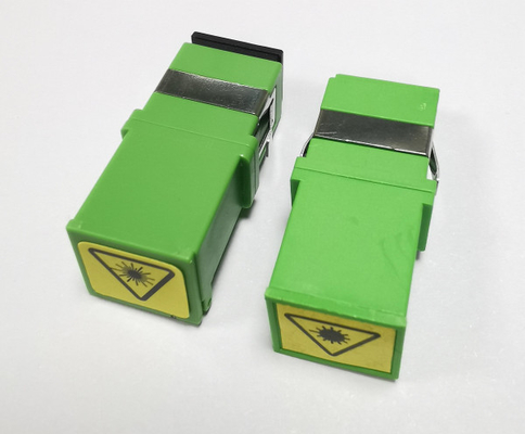 comprare Otturatore semplice a fibra ottica dell'adattatore MP dello Sc APC senza verde della flangia fabbricazione online