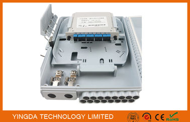 comprare Scatola terminale ottica materiale di PC+ABS, chiusura a fibra ottica con l'accoppiatore del modulo SC/UPC di LGX fabbricazione online