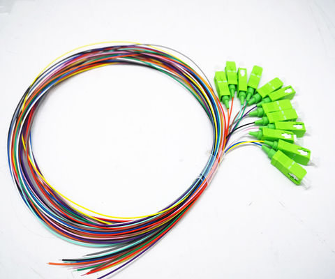 comprare Puntale ceramico ottico delle trecce LSZH 900um MP della fibra dello Sc APC per il contenitore di separatore fabbricazione online