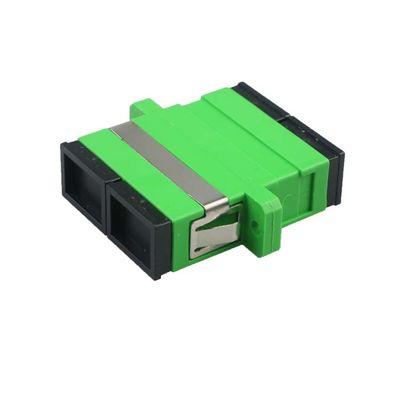 comprare Sc di plastica dell'accoppiatore dell'adattatore del connettore della fibra al duplex MP millimetro dello Sc con la flangia fabbricazione online