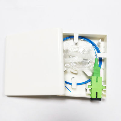 comprare 1 pannello a fibra ottica dell'incavo dello Sc APC della scatola di termine del porto FTTH con la treccia 1.5m fabbricazione online