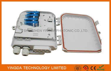 comprare Impermeabilizzi il contenitore a fibra ottica di separatore dello Sc di 1 x 8 Plc LC, la scatola di giunzione a fibra ottica 8Drops fabbricazione online