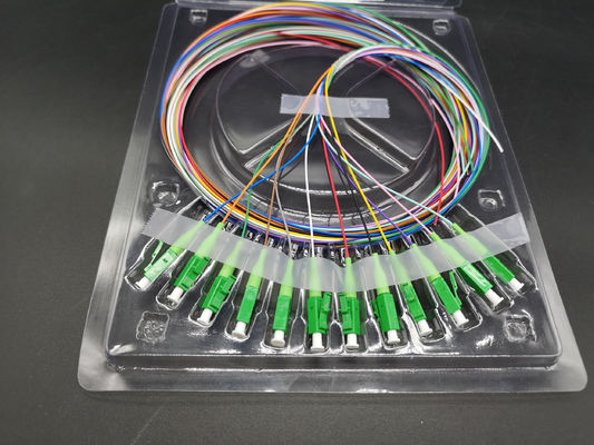 comprare Contenitore di bolla delle trecce MP G657A1 LSZH di colori del cavo a fibre ottiche 12 del connettore di LC APC fabbricazione online