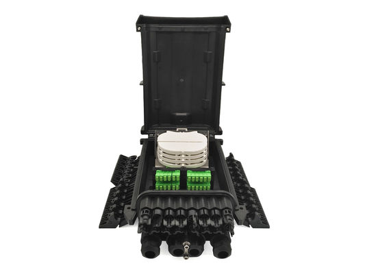 comprare Scatola di distribuzione ottica Palo della fibra all'aperto del supporto di IP68 16ports per la recinzione del cavo flessibile fabbricazione online