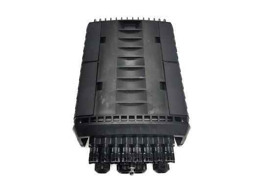 comprare Chiusura unita della giuntura del cavo flessibile di IP68 16Ports FTTH del separatore all'aperto nero a fibra ottica della chiusura pp fabbricazione online