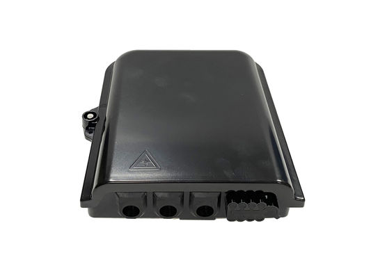 comprare YINGDA 8Ports Fiber Optic Splitter Box per la distribuzione di cavi FTTH Black 8 Core SC Allen Screw UL94 V0 fabbricazione online
