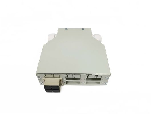 comprare Casella di distribuzione esterna in fibra ottica grigio SC/FC/ST/LC Casella di terminazione in fibra ottica fabbricazione online