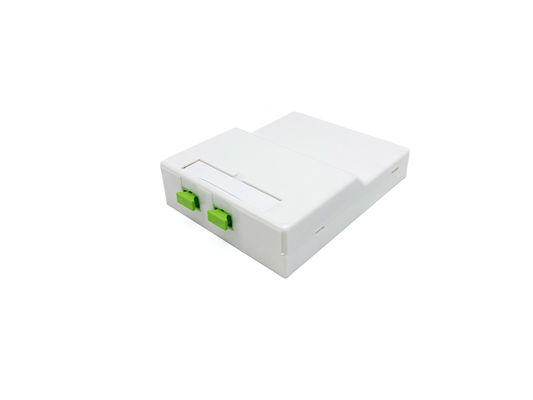 comprare 2 SC Casella di terminazione mono/multimodo in fibra ottica per reti FTTH interne fabbricazione online