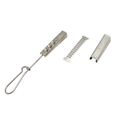 comprare ODWAC-S22 FTTH Flat Drop Cable Wire Tension Clamp per la figura 8 Open Hook fabbricazione online
