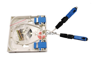 comprare Pannello dell'incavo di FTTH nel montaggio della parete delle costruzioni con lo sbocco dell'uscita del cavo anteriore delle viti fabbricazione online