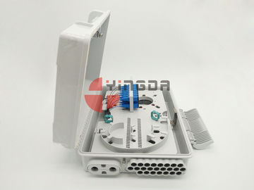 comprare 24 scatole terminali con le trecce dell'adattatore di SC/UPC, bianco di Access della fibra dei porti della scatola di distribuzione del separatore di 1*8 1*16 fabbricazione online