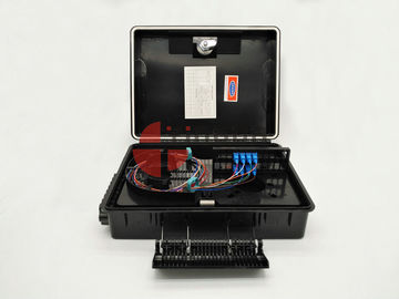 comprare 24 scatole di termine di Opitc della fibra del cavo flessibile dei centri, 24 coperture a fibra ottica di vibrazione del contenitore PC+ABS di separatore dello Sc dei pc fabbricazione online