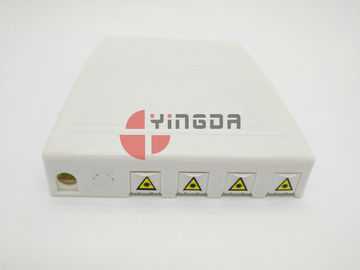 comprare 3 porti 4 mini ABS della scatola di termine dei centri FTTH per l'entrata ROHS del cavo flessibile di 2x3mm e di 7-10mm fabbricazione online