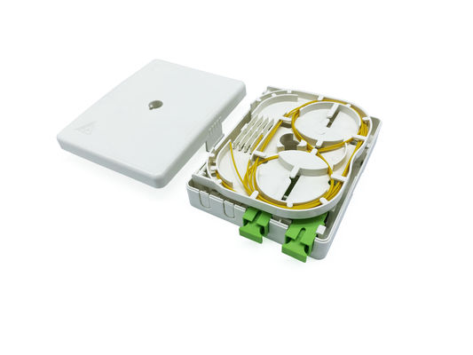 comprare SC LC Fibra ottica di uscita per pareti per interni con materiale ABS bianco fabbricazione online